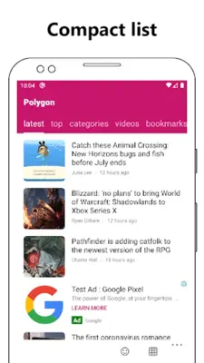 Gaming News from Polygon android App screenshot 2